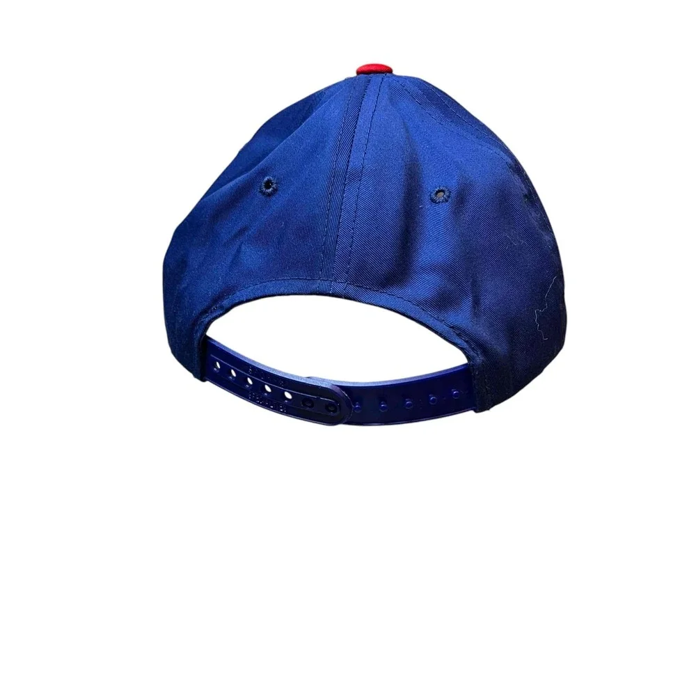 Chicago Cubs Sports Specialties‎ Blue Adjustable Plain Logo Baseball Cap Unisex